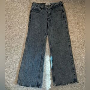 Hollister Low Rise Wide-Leg Jeans Size 25